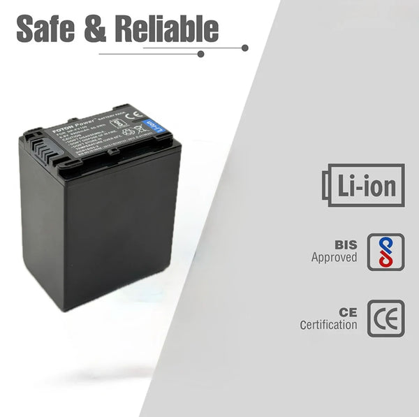 Foton Power NP-FV100 6500mAh Digital Li-ion Battery for Sony DCR Series Camcorders