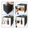 Foton Power LED Tent House Mini Studio – 40x40cm Foldable Light Box | 3200K–6500K Color Temp, 12 Color Backgrounds, Diffuser
