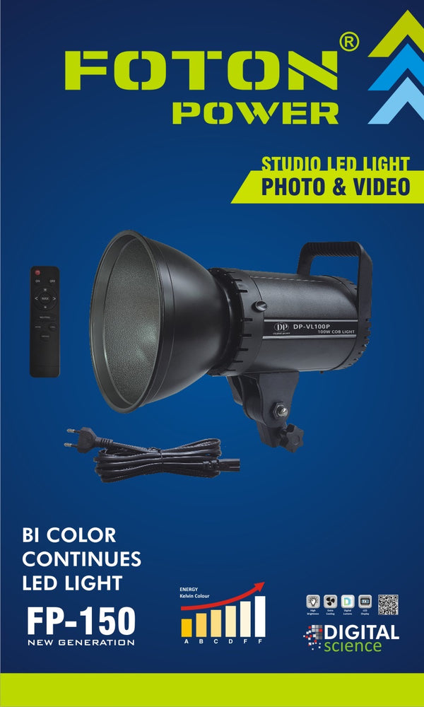 COB-FP500 LED 500W Studio Light – High-Intensity Continuous Lighting for Photography & Videography