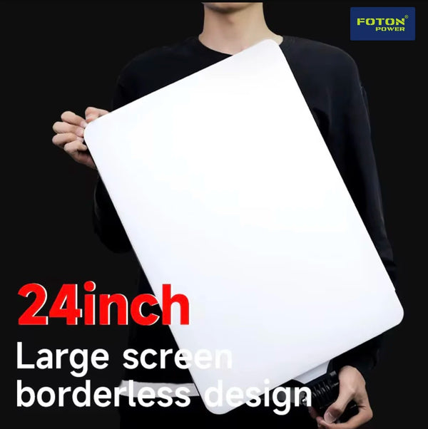 Foton Power L3560 24-Inch Fill Light – 1200 LED Beads, 3200K–5700K Color Temp, High CRI, Dimmable Studio Panel
